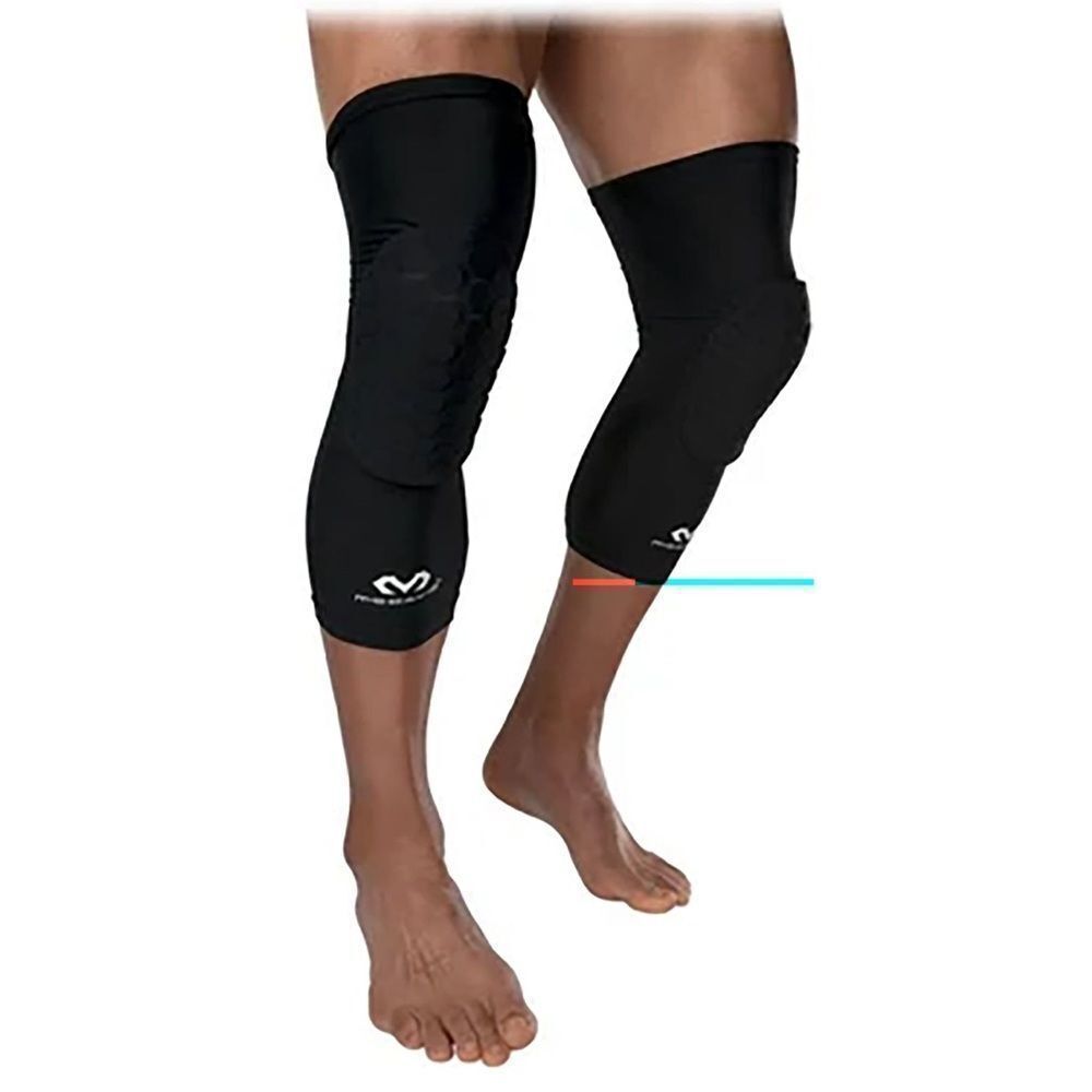 McDavid Hex Extended Leg Sleeves Black XL Pair Unisex